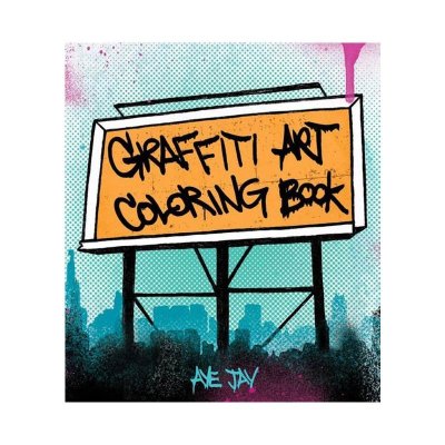 Photo1: Graffiti Art Coloring Book