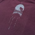 Photo5: HIDE THE OSPREY SPLASH SHIRT - BURGUNDY (5)