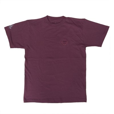 Photo1: HIDE THE OSPREY SPLASH SHIRT - BURGUNDY