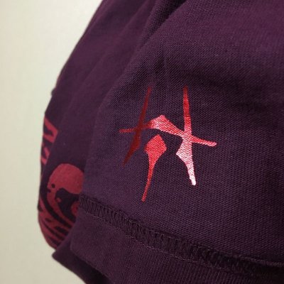 Photo8: SAMPLE : SWMN x MEGAFAUNA SHIRT - BURGUNDY