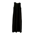 Photo2: ROSE SHARDS MAXI ONEPIECE - BLACK (2)