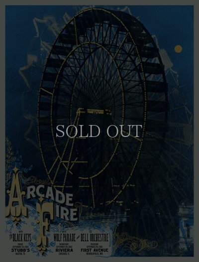 Photo1: Arcade Fire : Ferris Wheel 2005 - Blue edition