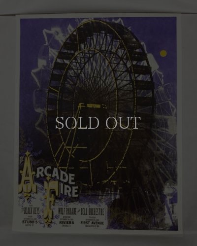 Photo1: Arcade Fire : Ferris Wheel 2005 - Purple edition