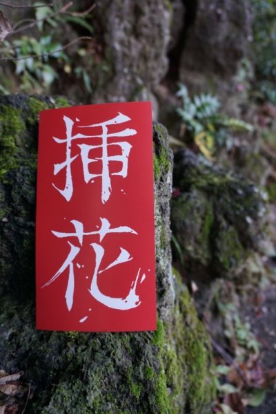 Kanji title sticker