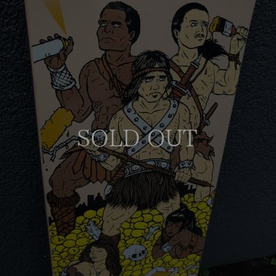 Photo2: Atmosphere : Paint The Nation Gold Tour Skateboard Deck