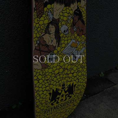 Photo3: Atmosphere : Paint The Nation Gold Tour Skateboard Deck