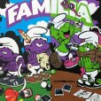 Photo1: Matching number set of Familia Smurfs - Purple & Green edition (1)