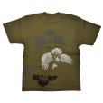 Photo4: EAGLE PRIDE TEST PRINT SHIRT - OLIVE (4)