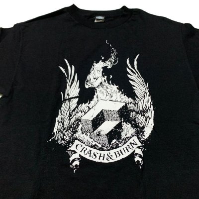 Photo1: CONSOLIDATED SKATEBOARDS - CRASH & BURN SHIRT