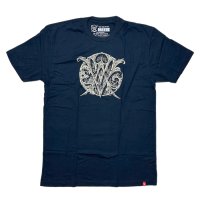 VACVVM Crest Logo Navy Shirt 