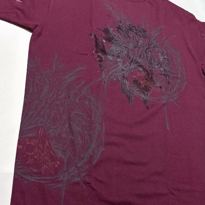 Photo2: MULTI TEST PRINT SHIRT