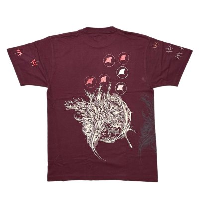 Photo3: MULTI TEST PRINT SHIRT