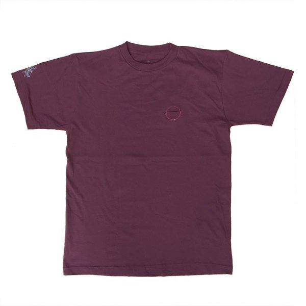 Photo1: HIDE THE OSPREY SPLASH SHIRT - BURGUNDY (1)