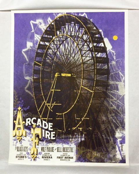 Photo1: Arcade Fire : Ferris Wheel 2005 - Purple edition (1)