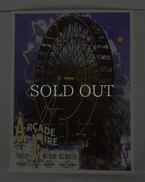 Photo1: Arcade Fire : Ferris Wheel 2005 - Purple edition (1)