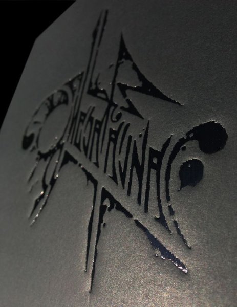 Megafauna splash logo black cardboard box