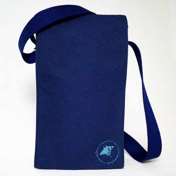 Photo2: OSPREY SPLASH NOTEBOOK BAG - SLATE BLUE x NAVY (2)